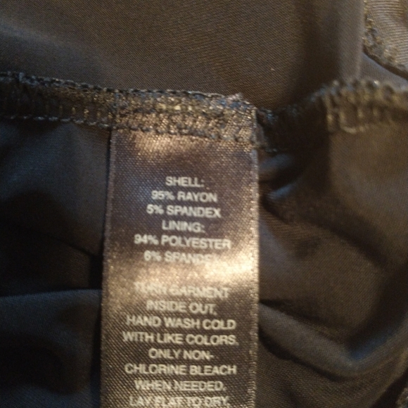 White House Black Market Black Dress With White Sequin Detailing. - Picture 10 of 13